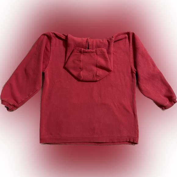 VTG ESKIMO JOES PULLOVER HOODIE SWEATSHIRT YTH XL 16-18 RED 80/20 OSU STILLWATER - Picture 2 of 4